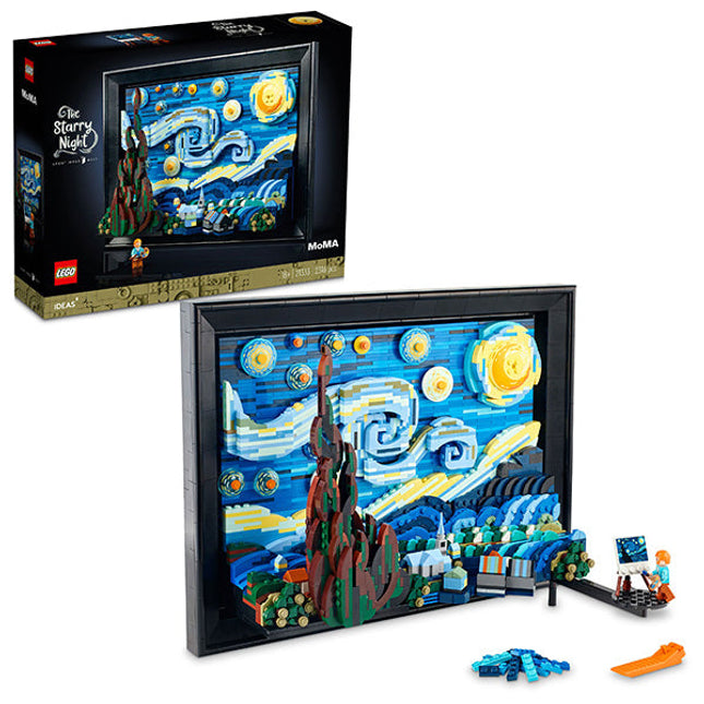 LEGO® Ideas Vincent van Gogh – The Starry Night Building Kit 21333
