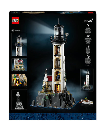 LEGO® Ideas Motorised Lighthouse Building Kit for Adults 21335
