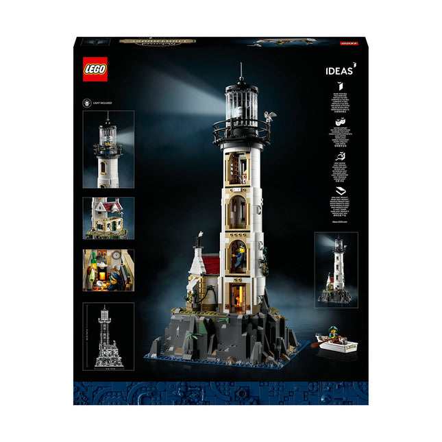 LEGO® Ideas Motorised Lighthouse Building Kit for Adults 21335