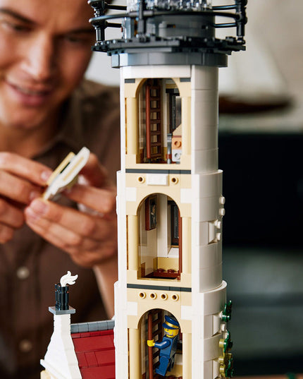 LEGO® Ideas Motorised Lighthouse Building Kit for Adults 21335