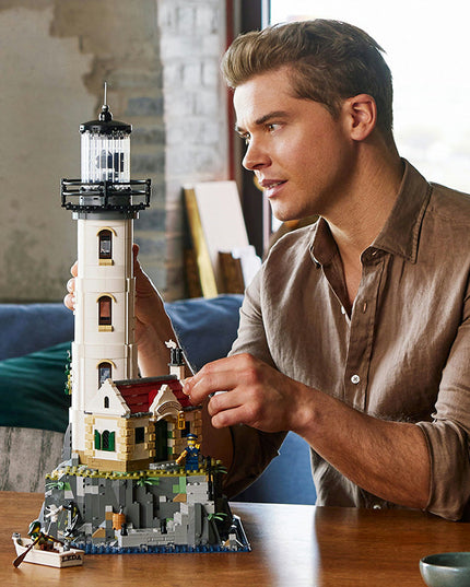 LEGO® Ideas Motorised Lighthouse Building Kit for Adults 21335