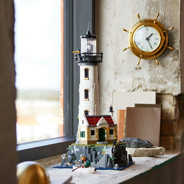 LEGO® Ideas Motorised Lighthouse Building Kit for Adults 21335