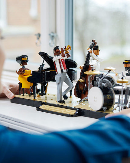 LEGO® Ideas Jazz Quartet Building Kit for Music-Loving Adults 21334