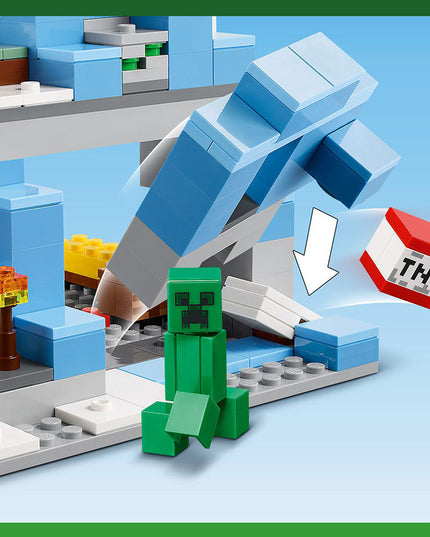LEGO® Minecraft® The Frozen Peaks Building Toy Set 21243