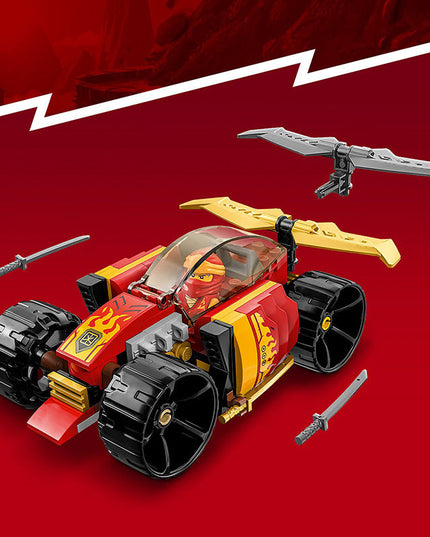 LEGO® NINJAGO® Kai’s Ninja Race Car EVO Building Toy Set 71780