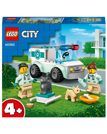 LEGO® City Vet Van Rescue Building Toy Set 60382
