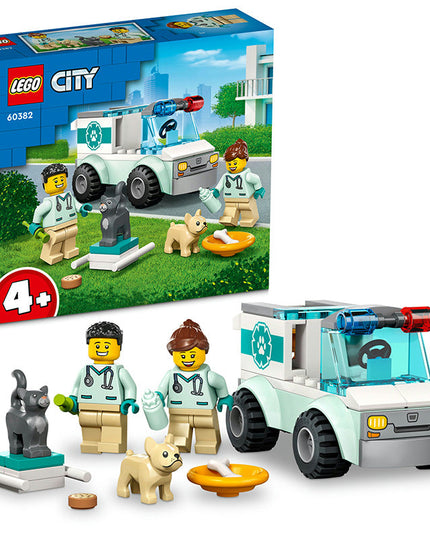 LEGO® City Vet Van Rescue Building Toy Set 60382