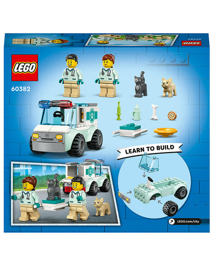 LEGO® City Vet Van Rescue Building Toy Set 60382