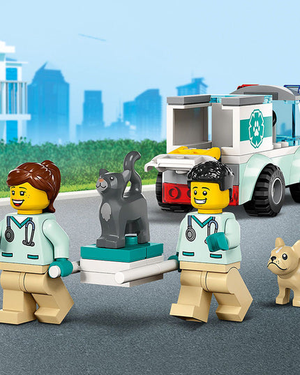 LEGO® City Vet Van Rescue Building Toy Set 60382