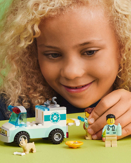 LEGO® City Vet Van Rescue Building Toy Set 60382