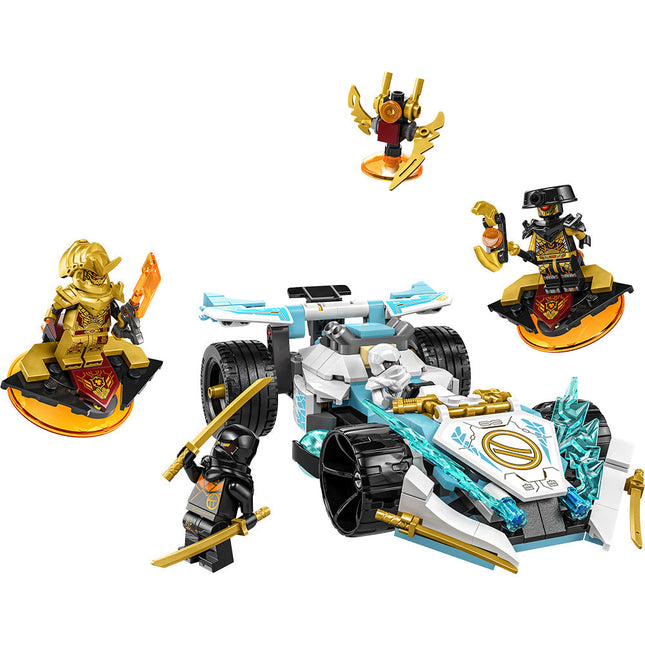 LEGO® NINJAGO® Zane’s Dragon Power Spinjitzu Racing Car Building Set 71791