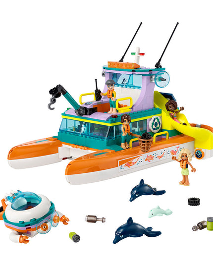 LEGO® Friends Sea Rescue Boat Building Toy Set 41734