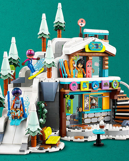 LEGO® Friends Holiday Ski Slope and Café Building Toy Set 41756