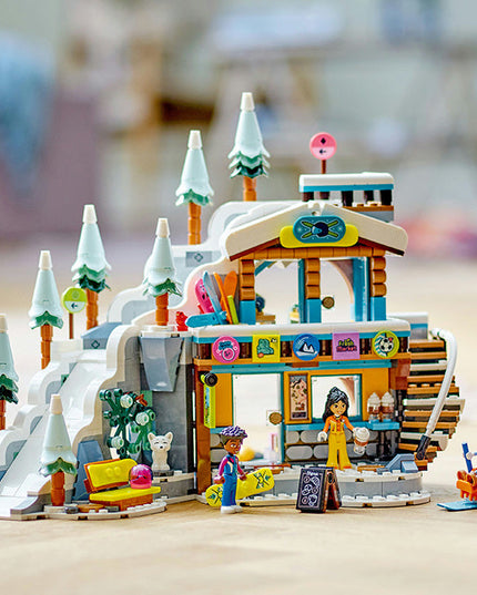 LEGO® Friends Holiday Ski Slope and Café Building Toy Set 41756