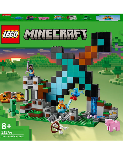LEGO® Minecraft® The Sword Outpost Building Toy Set 21244