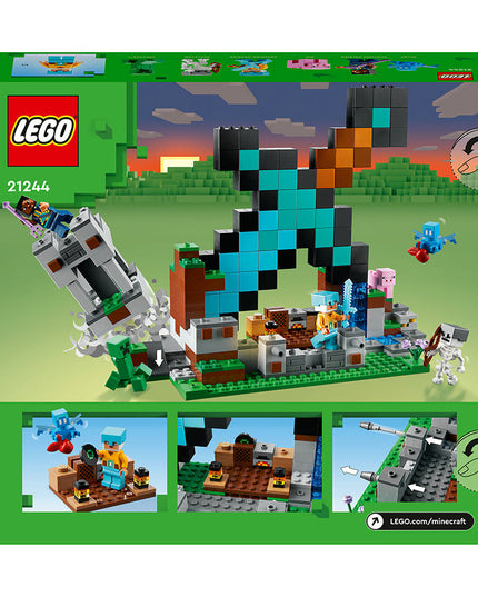 LEGO® Minecraft® The Sword Outpost Building Toy Set 21244