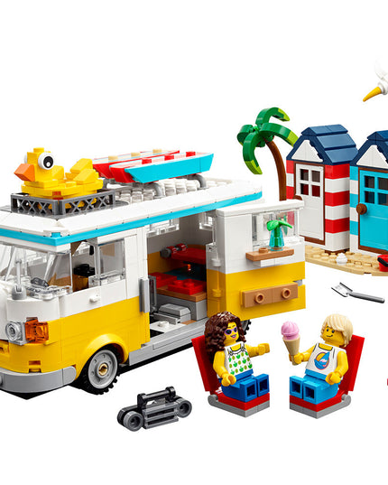 LEGO® Creator Beach Camper Van Building Toy Set 31138