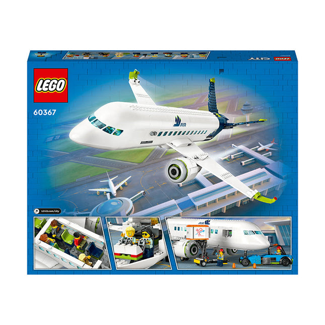 LEGO® City Passenger Aeroplane Building Toy Set 60367