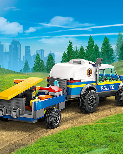 LEGO® City Mobile Police Dog Training Building Toy Set 60369