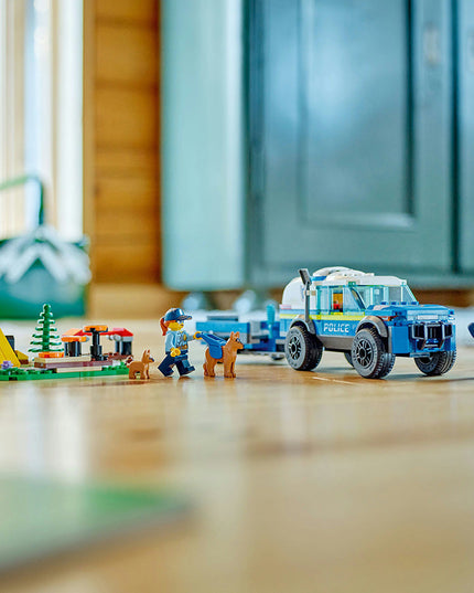 LEGO® City Mobile Police Dog Training Building Toy Set 60369