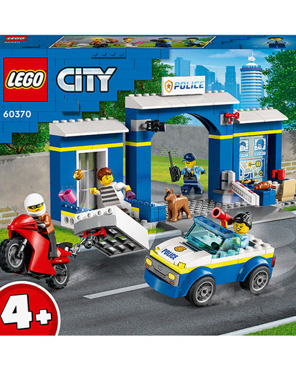 LEGO® City Police Station Chase Building Toy Set 60370