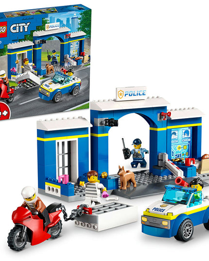 LEGO® City Police Station Chase Building Toy Set 60370