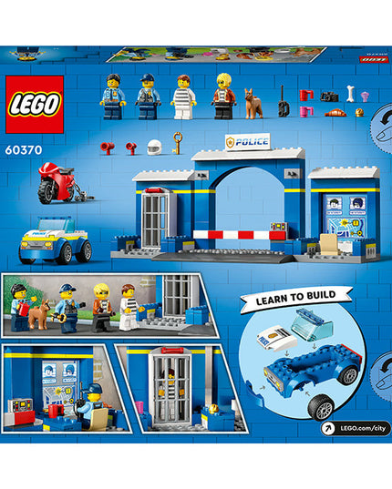 LEGO® City Police Station Chase Building Toy Set 60370