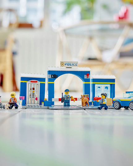 LEGO® City Police Station Chase Building Toy Set 60370