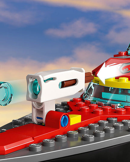 LEGO® City Fire Rescue Boat Building Toy Set 60373