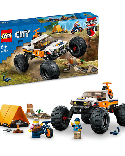LEGO® City 4x4 Off-Roader Adventures Building Toy Set 60387