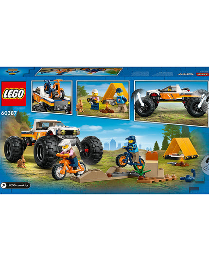 LEGO® City 4x4 Off-Roader Adventures Building Toy Set 60387