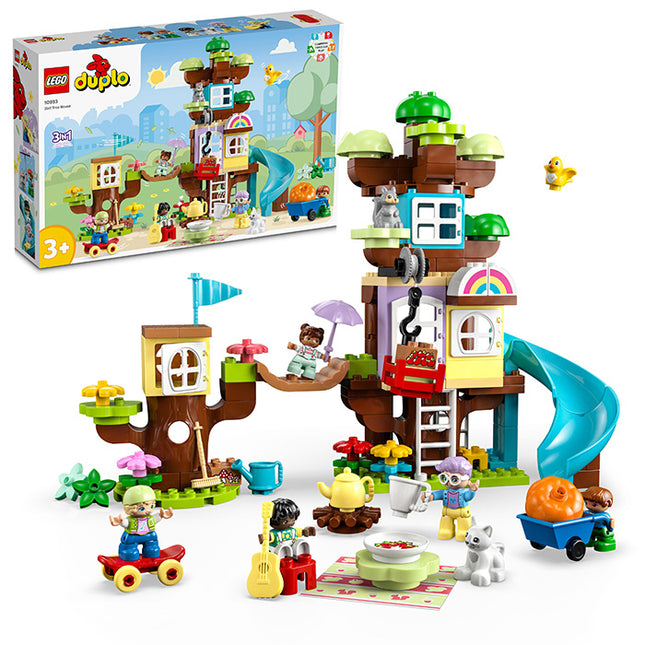 LEGO® DUPLO® 3in1 Tree House 10993 Building Toy Set