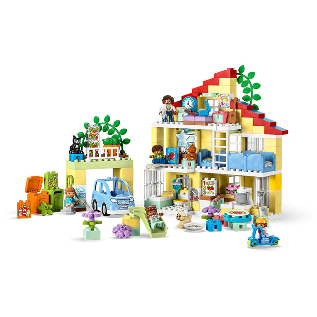 LEGO® DUPLO® Town 3in1 Family House 10994 Building Toy Set