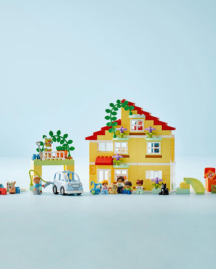 LEGO® DUPLO® Town 3in1 Family House Building Toy Set 10994