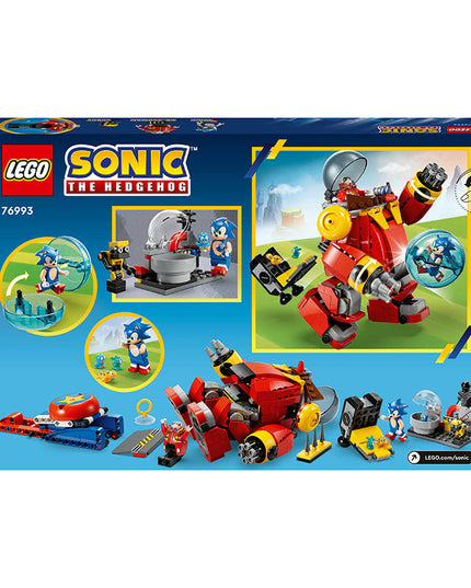 LEGO® Sonic the Hedgehog™ Sonic vs. Dr. Eggman’s Death Egg Robot 76993