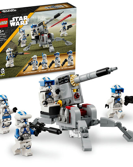 LEGO® Star Wars™ 501st Clone Troopers™ Battle Pack Building Toy Set 75345