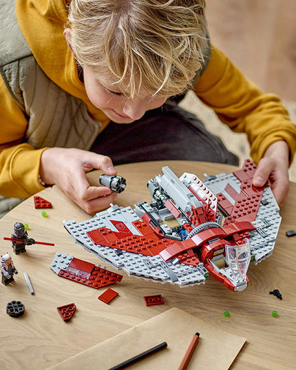 LEGO® Star Wars™ Ahsoka Tano’s T-6 Jedi Shuttle Building Toy Set 75362