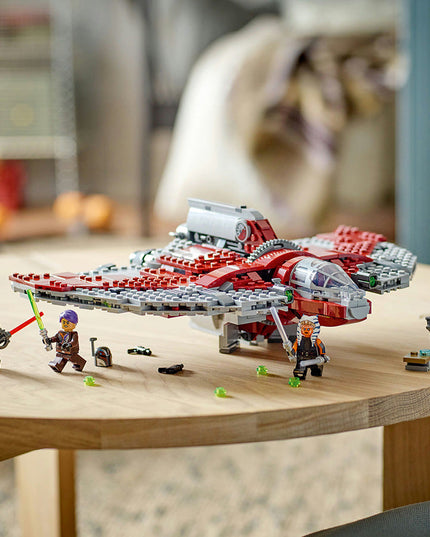 LEGO® Star Wars™ Ahsoka Tano’s T-6 Jedi Shuttle Building Toy Set 75362