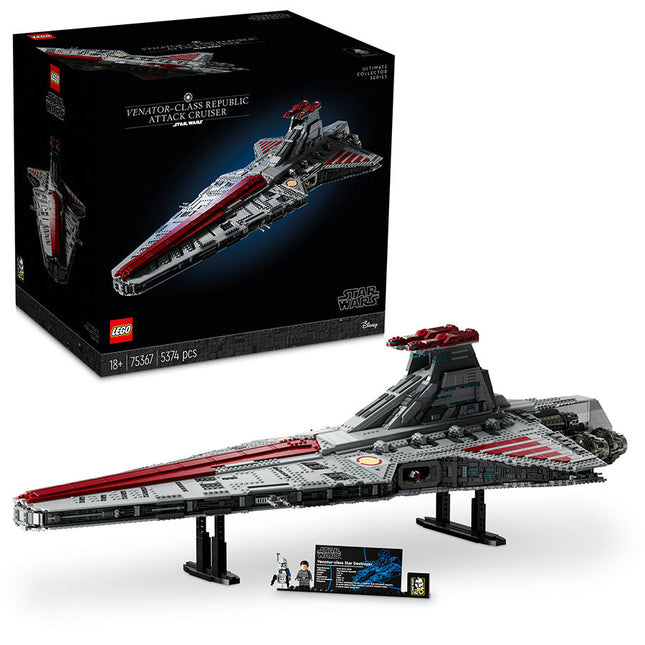 LEGO® Star Wars™ Venator-Class Republic Attack Cruiser UCS Building Kit 75367