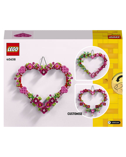 LEGO® Heart Ornament Building Toy Kit 40638