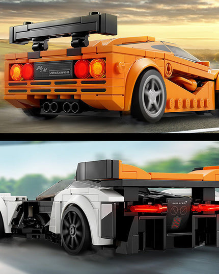 LEGO® Speed Champions McLaren Solus GT & McLaren F1 LM Building Toy Set 76918