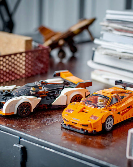 LEGO® Speed Champions McLaren Solus GT & McLaren F1 LM Building Toy Set 76918