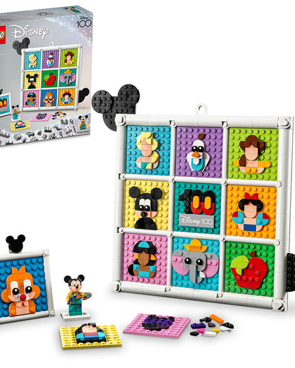 LEGO® ǀ Disney 100 Years of Disney Animation Icons Building Toy Set 43221