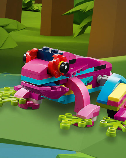LEGO® Creator 3in1 Exotic Pink Parrot Building Toy Set 31144