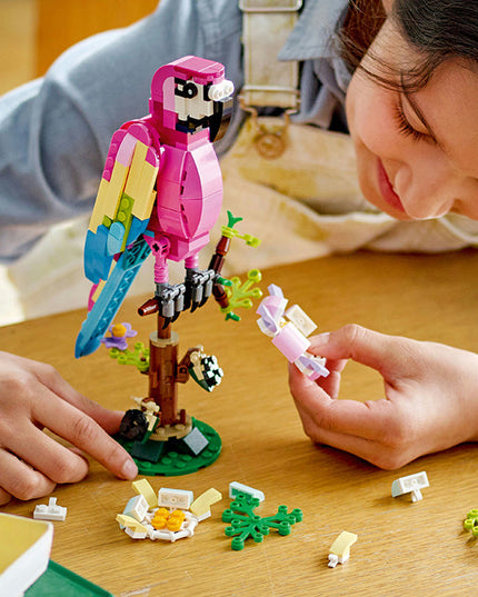 LEGO® Creator 3in1 Exotic Pink Parrot Building Toy Set 31144