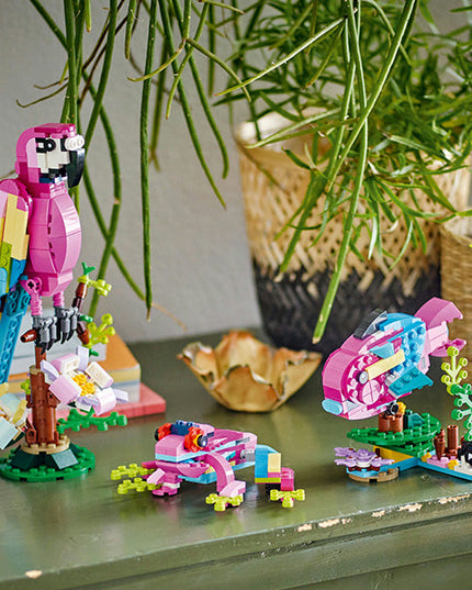 LEGO® Creator 3in1 Exotic Pink Parrot Building Toy Set 31144