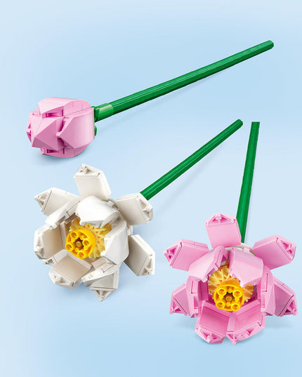 LEGO® Lotus Flowers Desk Decoration Set 40647