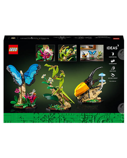 LEGO® Ideas The Insect Collection Building Set for Adults 21342