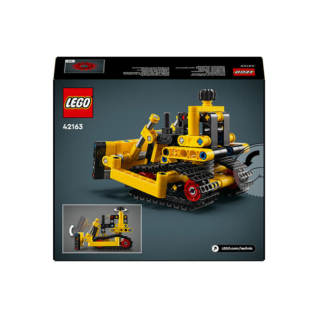 LEGO Technic Heavy-Duty Bulldozer Construction Toy 42163