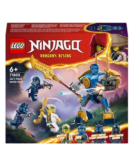 LEGO® NINJAGO® Jay’s Mech Battle Pack Action Figure Toy 71805